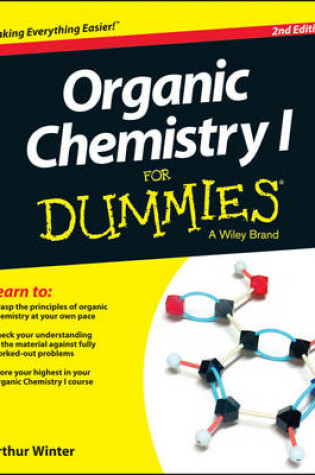 Cover of Organic Chemistry I For Dummies(R)