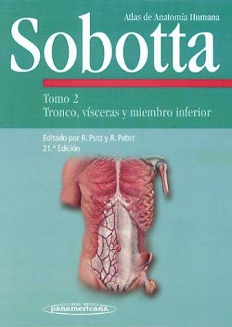 Book cover for Sobotta Atlas de Anatomia Humana - Tomo 2