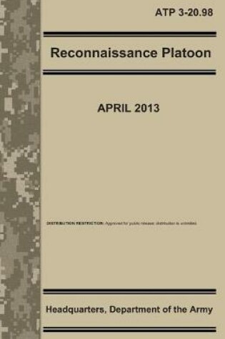 Cover of Reconnaissance Platoon ATP 3-20.98