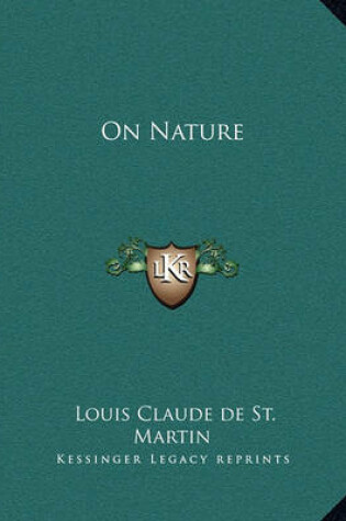 Cover of On Nature