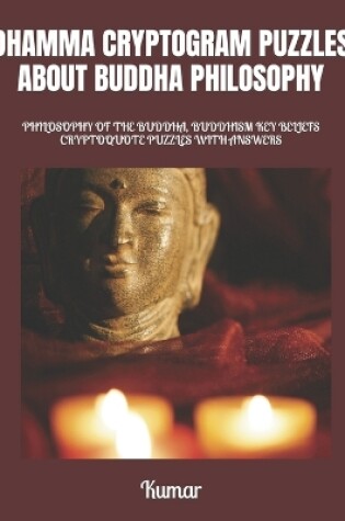Cover of Dhamma Cryptogram Puzzles about Buddha Philosophy
