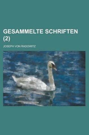 Cover of Gesammelte Schriften (2)