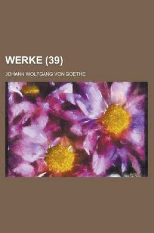 Cover of Werke Volume 39