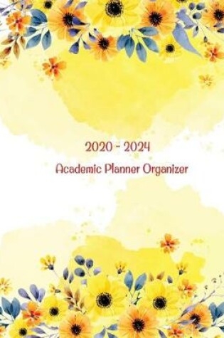 Cover of 2020-2024 Academic Planner Organizer