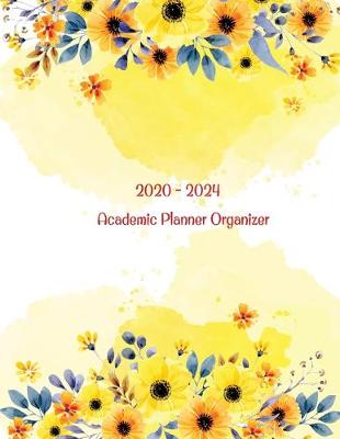 Book cover for 2020-2024 Academic Planner Organizer
