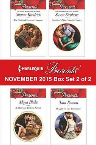 Cover of Harlequin Presents November 2015 - Box Set 2 of 2