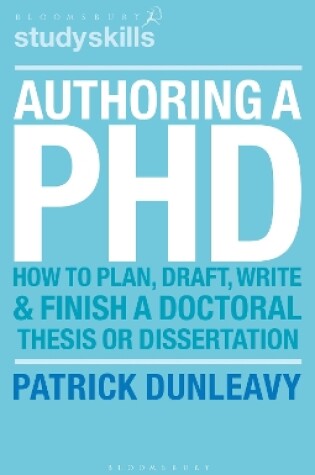 Cover of Authoring a PhD