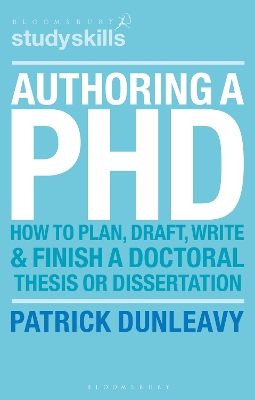 Book cover for Authoring a PhD