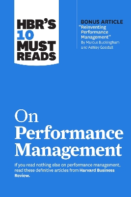 Book cover for HBR's 10 Must Reads on Performance Management