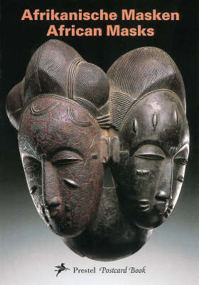 Cover of African Masks Postcard Book