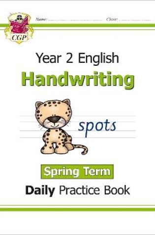 Cover of KS1 Handwriting Year 2 Daily Practice Book: Spring Term