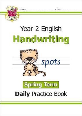 Book cover for KS1 Handwriting Year 2 Daily Practice Book: Spring Term