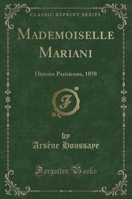 Book cover for Mademoiselle Mariani