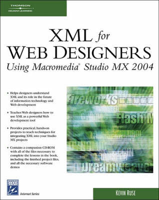 Book cover for XML for Web Designers Using Macromedia Studio MX 2004