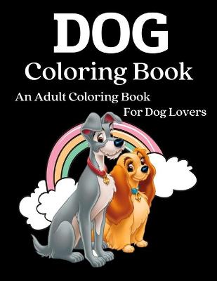 Book cover for Dog Coloring Book