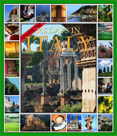 Book cover for 365 Days in Italy 2004 Calendar