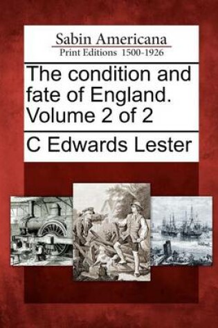 Cover of The Condition and Fate of England. Volume 2 of 2