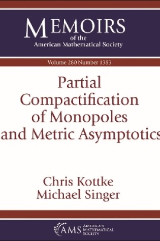 Cover of Partial Compactification of Monopoles and Metric Asymptotics