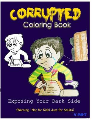 Book cover for Corrupted Coloring Book