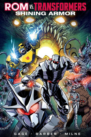 Cover of Rom vs. Transformers: Shining Armor