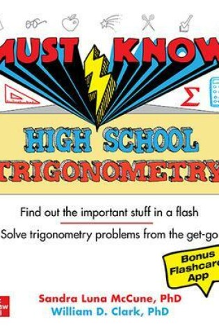 Cover of Must Know High School Trigonometry