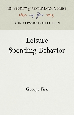 Book cover for Leisure Spending-Behavior