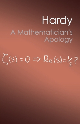 Book cover for A Mathematician's Apology