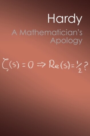 Cover of A Mathematician's Apology