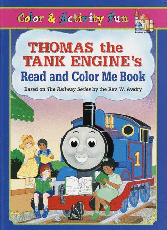 Book cover for Thomas the Tank Engine's Read and Color Me Book