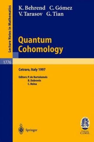 Cover of Quantum Cohomology