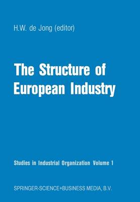 Book cover for The Structure of European Industry