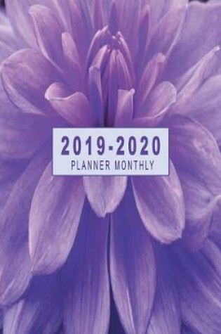 Cover of 2019-2020 Planner Monthly