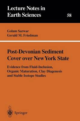 Book cover for Post-Devonian Sediment Cover over New York State