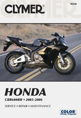 Book cover for Honda CBR600RR 2003-2006