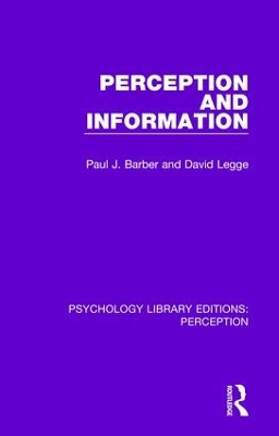 Cover of Perception and Information