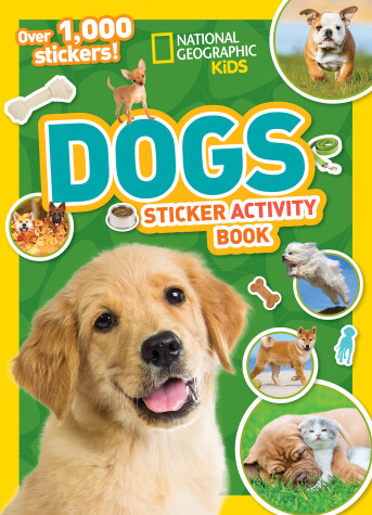 Cover of National Geographic Kids Dogs Sticker Activity Book