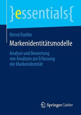 Cover of Markenidentitätsmodelle