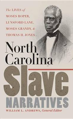 Book cover for North Carolina Slave Narratives