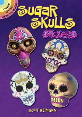 Book cover for Sugar Skulls Stickers