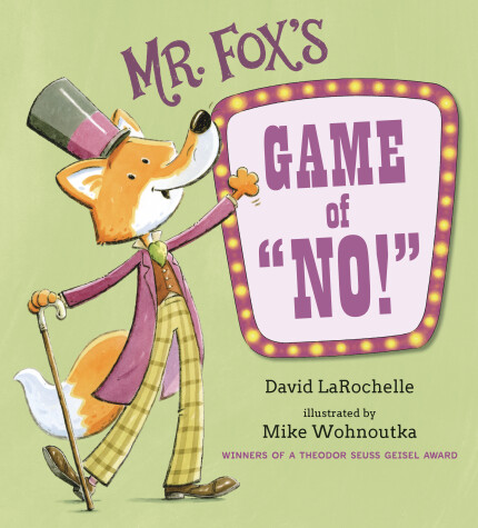 Book cover for Mr. Fox's Game of No!