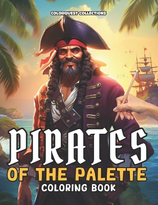 Book cover for Pirates of the Palette Coloring Book