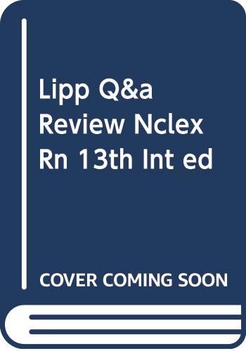 Cover of Lipp Q&A Review Nclex-RN 13e (Int Ed) PB