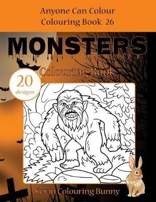 Book cover for Monsters Colouring Book