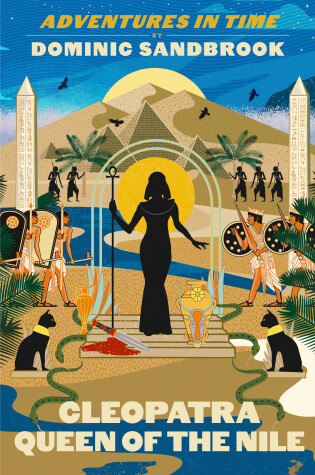 Cover of Adventures in Time: Cleopatra, Queen of the Nile