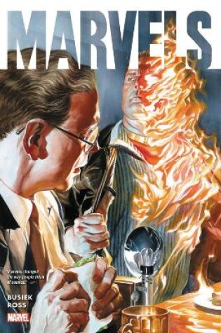 Cover of Marvels 25th Anniversary Hardcover Edition