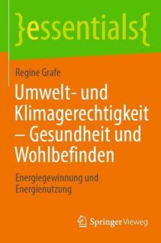 Cover of Umwelt- Und Klimagerechtigkeit - Gesundheit Und Wohlbefinden