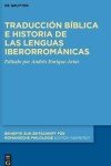 Book cover for Traduccion Biblica E Historia de Las Lenguas Iberorromanicas