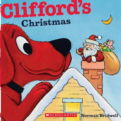 Book cover for Clifford's Christmas (Classic Storybook)