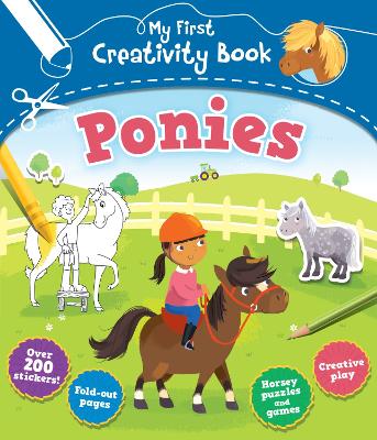 Book cover for My First Creativity Book: Ponies