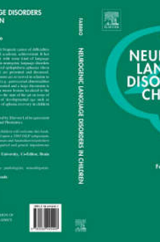 Cover of Neurogenic Language Disorders in Children